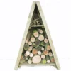 Shire Small Triangular Log Store Tongue And Groove -Gardening Series Store 13082825 2084862456288262