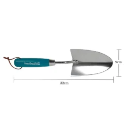 House Beautiful Stainless Steel Hand Trowel With A Teal Painted Hardwood Handle -Gardening Series Store 13188708 1614928022769752