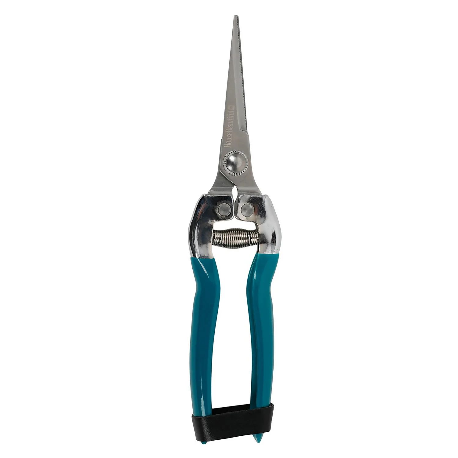 House Beautiful Fine Pointed Flower & Fruit Snips - Teal 3 House Beautiful Fine Pointed Flower & Fruit Snips - Teal