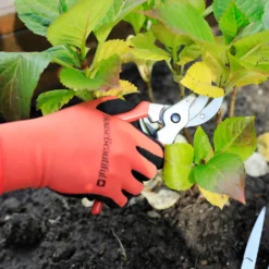House Beautiful Gardening Gloves - Orange & Black -Gardening Series Store 13188715 1084928026753869