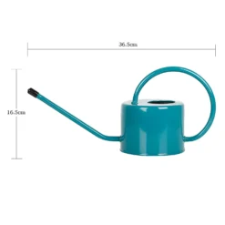 Homebase Metal Watering Can 1L - Teal -Gardening Series Store 13188717 1784928024914350
