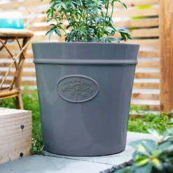 Country Living Heritage Denim Cone Pot - 41cm -Gardening Series Store 13188756 1614933183225509