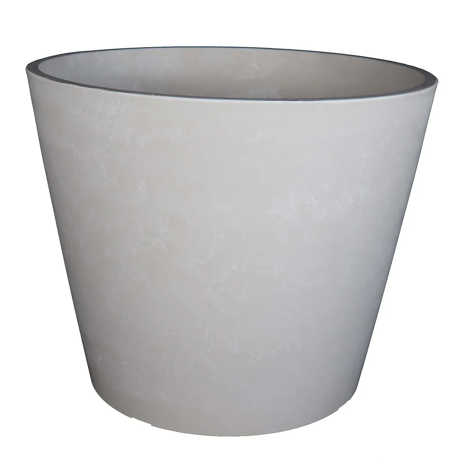 White Marble Pot - 50cm 3 White Marble Pot - 50cm