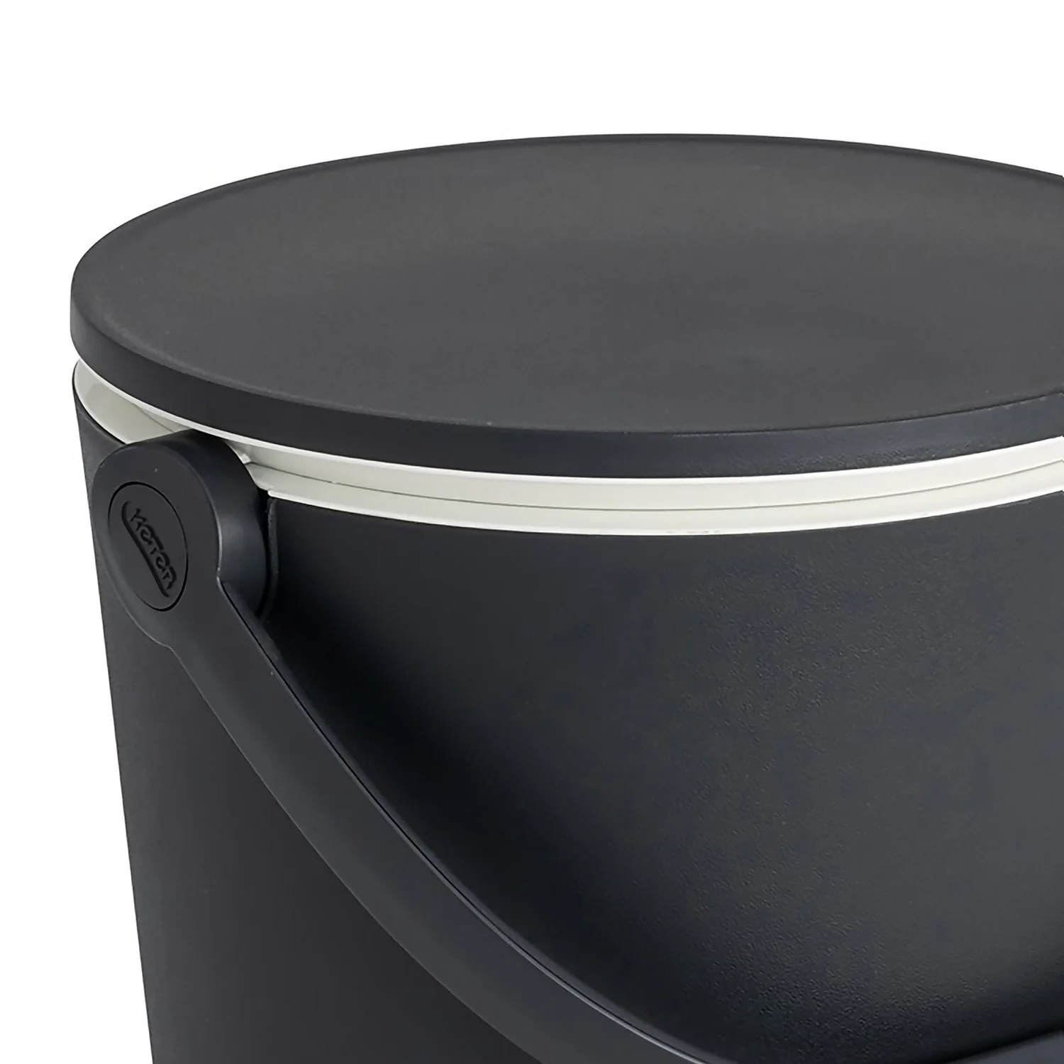 Keter GoBar Outdoor Ice Cooler Table Garden Furniture - Dark Grey / Cream 6 Keter GoBar Outdoor Ice Cooler Table Garden Furniture - Dark Grey / Cream - Image 4