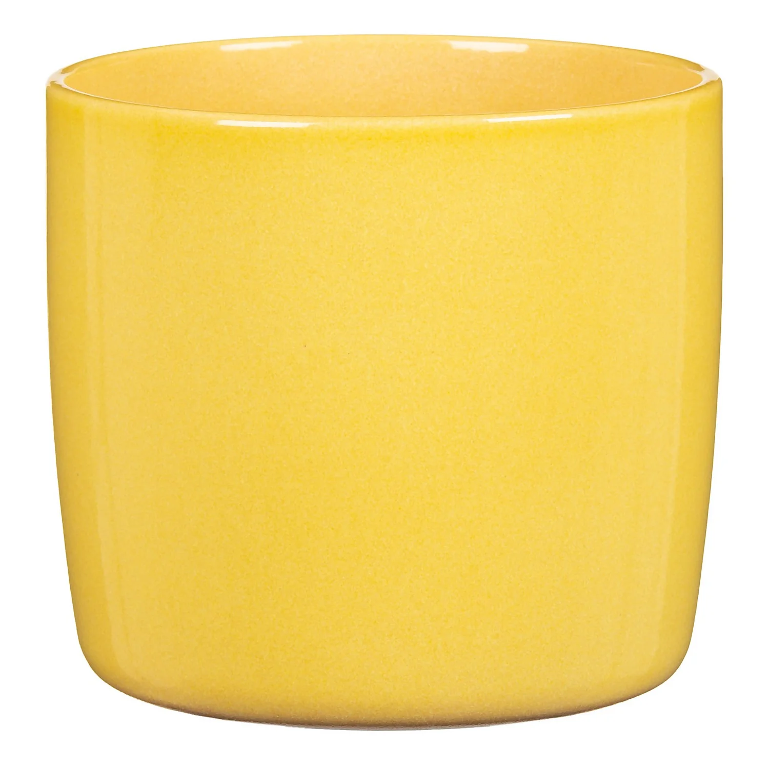 Yellow Solare Plant Pot - 15cm 3 Yellow Solare Plant Pot - 15cm