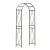 Panacea Arched Top Steel Garden Arch - Black 1 Panacea Arched Top Steel Garden Arch - Black -Gardening Series Store 13480854 8114932704315682