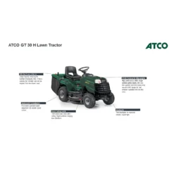 Atco 432cc GT 30H Petrol Lawn Tractor - 84cm 13 Atco 432cc GT 30H Petrol Lawn Tractor - 84cm -Gardening Series Store 13486584 4334929342317106