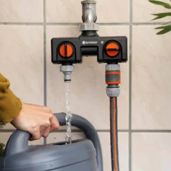 GARDENA Twin-Tap Hose Pipe Connector -Gardening Series Store 13489627 8904920780813120