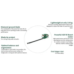 Bosch EasyHedgeCut 45-16 Hedge Trimmer 11 Bosch EasyHedgeCut 45-16 Hedge Trimmer -Gardening Series Store 13496927 1314931199926439