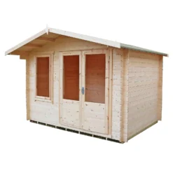 Shire 11 X 8ft Berryfield Log Cabin - Including Installation
