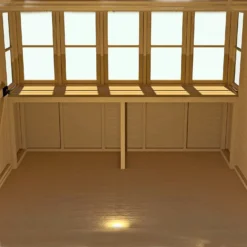 Shire 8 X 6ft Sun Pent Shed -Gardening Series Store 13505284 1414931993360667