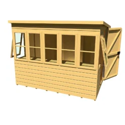 Shire 8 X 6ft Sun Pent Shed -Gardening Series Store 13505284 1904931993298912