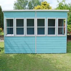 Shire 10 X 8ft Sun Pent Shed -Gardening Series Store 13505288 1914933734488298