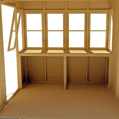 Shire 10 X 8ft Sun Pent Shed -Gardening Series Store 13505288 8104933734451350