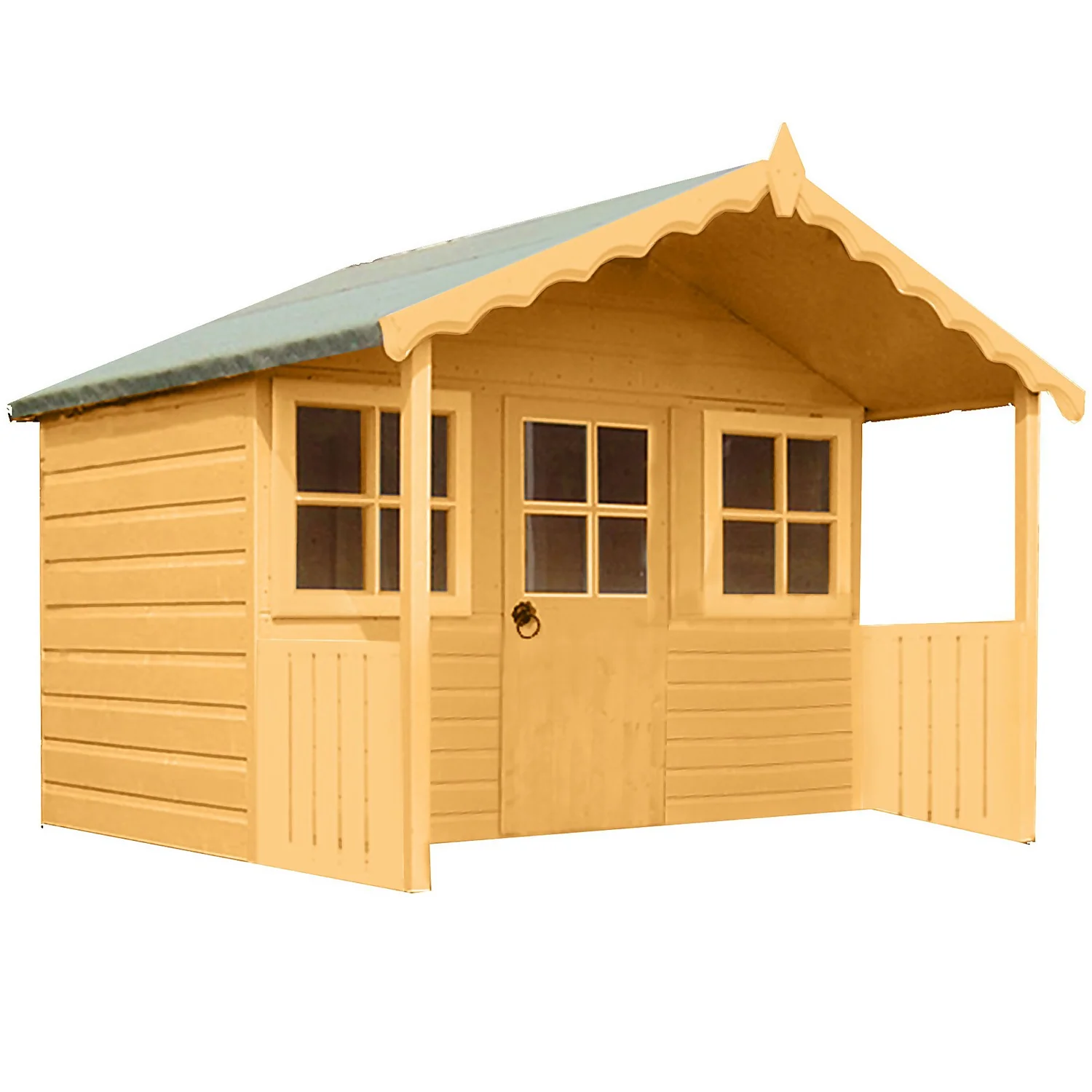 Shire 6 X 5ft Stork Kids Wooden Playhouse 3 Shire 6 X 5ft Stork Kids Wooden Playhouse