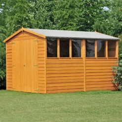 Shire 10x8ft Overlap Garden Shed - Including Installation -Gardening Series Store 13508660 1374926475873800