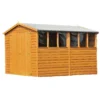 Shire 12x8ft Overlap Garden Shed - Including Installation