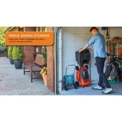 Flymo 36V EasiStore 380 Cordless Lawn Mower - 38cm -Gardening Series Store 13524792 1834936632100872