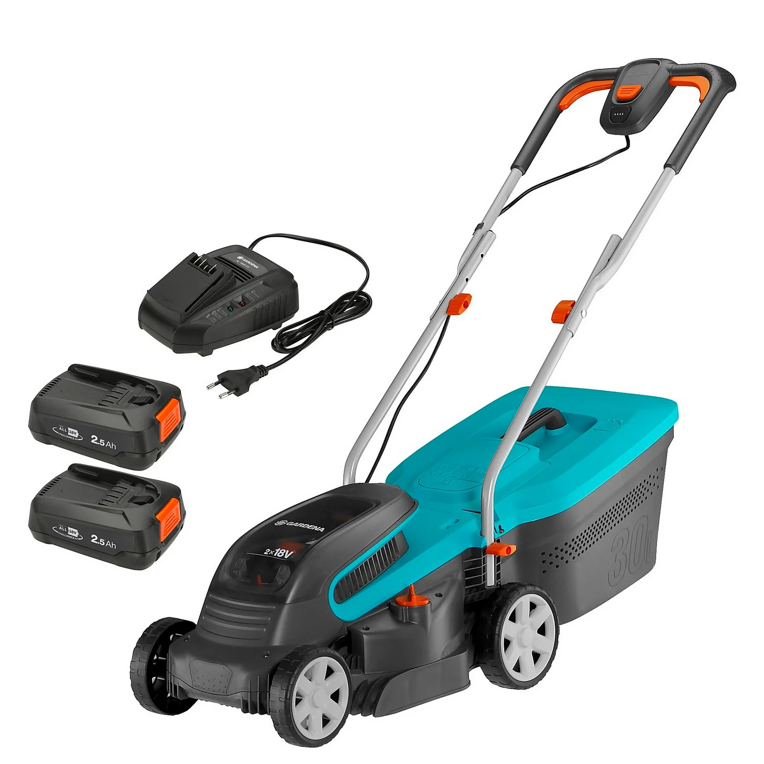 GARDENA 36V PowerMax Cordless Lawn Mower - 32cm 3 GARDENA 36V PowerMax Cordless Lawn Mower - 32cm