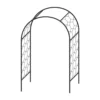 Agriframes Round Garden Arch - (H)2.3 X (W)1.5 X (D)0.45 M - Black 2 Agriframes Round Garden Arch - (H)2.3 X (W)1.5 X (D)0.45 M - Black -Gardening Series Store 13526221 2834936305016923