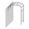 Agriframes Wall Arch - (H)2.3 X (W)1.8 X (D)0.45 M - Black -Gardening Series Store 13526225 1074936305066318