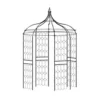 Agriframes Gothic Gazebo - (H)2.5 X (Diameter)1.5 M - Black -Gardening Series Store 13526253 1604935036135708