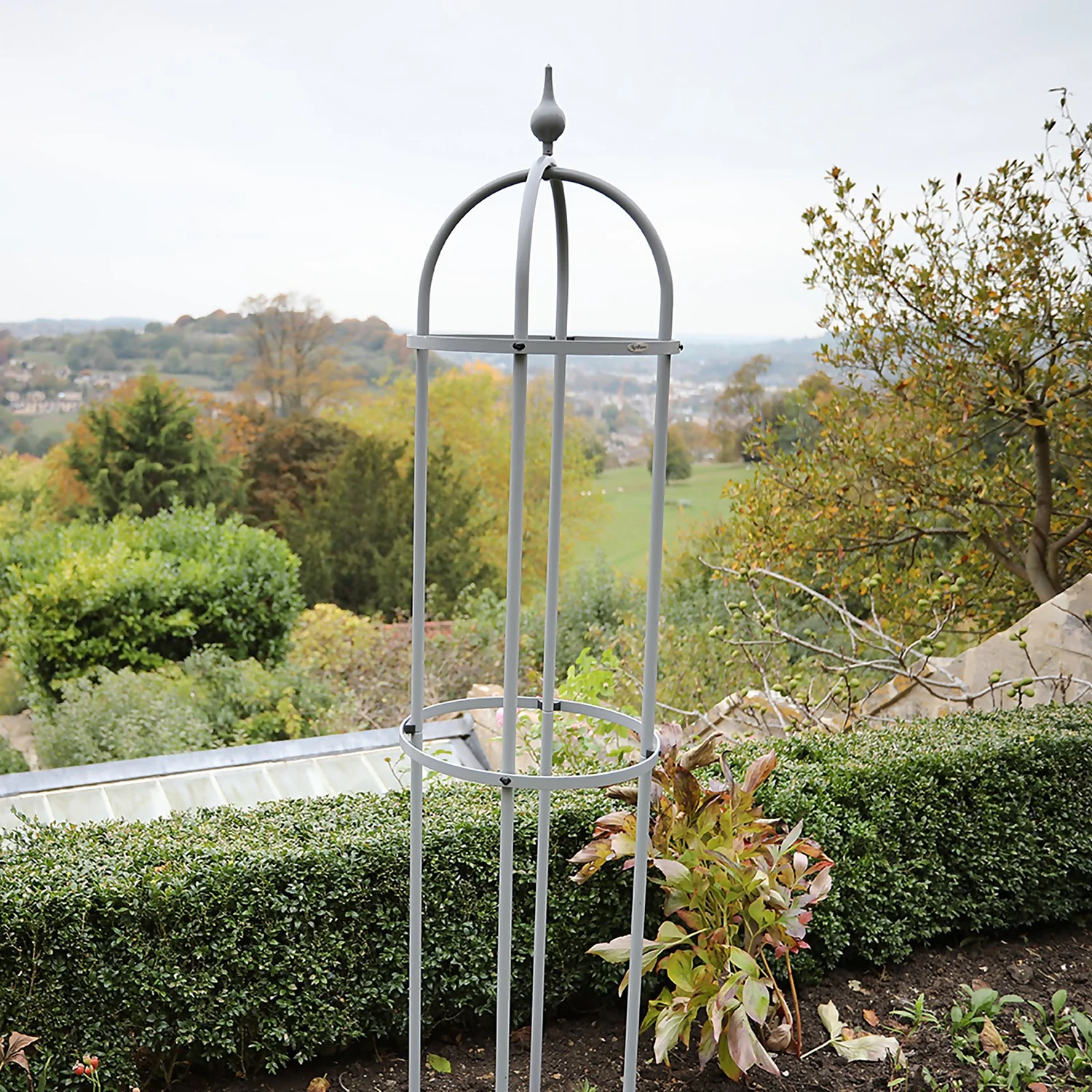 Agriframes Decorative Garden Obelisk 1.7m - Blue 4 Agriframes Decorative Garden Obelisk 1.7m - Blue - Image 2