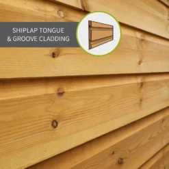 Mercia 16ft X 10ft Premium Shiplap Modular Workshop Shed - Including Installation -Gardening Series Store 13555753 6984949337912750