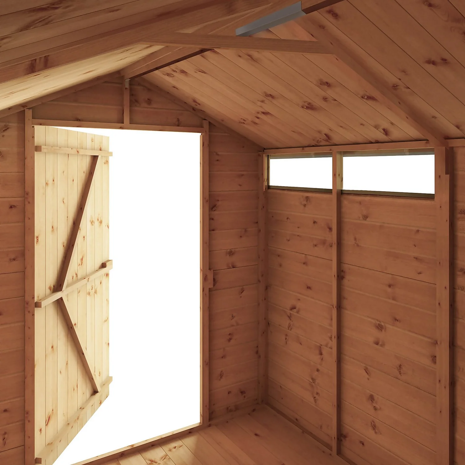 Mercia 8ft X 6ft Premium Shiplap Security Apex Shed 7 Mercia 8ft X 6ft Premium Shiplap Security Apex Shed - Image 5