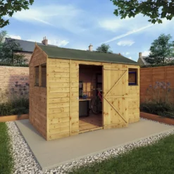 Mercia 10ft X 6ft Premium Shiplap Reverse Apex Shed 20 Mercia 10ft X 6ft Premium Shiplap Reverse Apex Shed -Gardening Series Store 13555788 1834949333959818