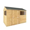 Mercia 10ft X 6ft Premium Shiplap Reverse Apex Shed