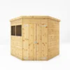 Mercia 7ft X 7ft Premium Shiplap Corner Shed -Gardening Series Store 13555793 1754949333780406