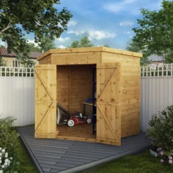 Mercia 7ft X 7ft Premium Shiplap Corner Shed -Gardening Series Store 13555793 3014949334315588