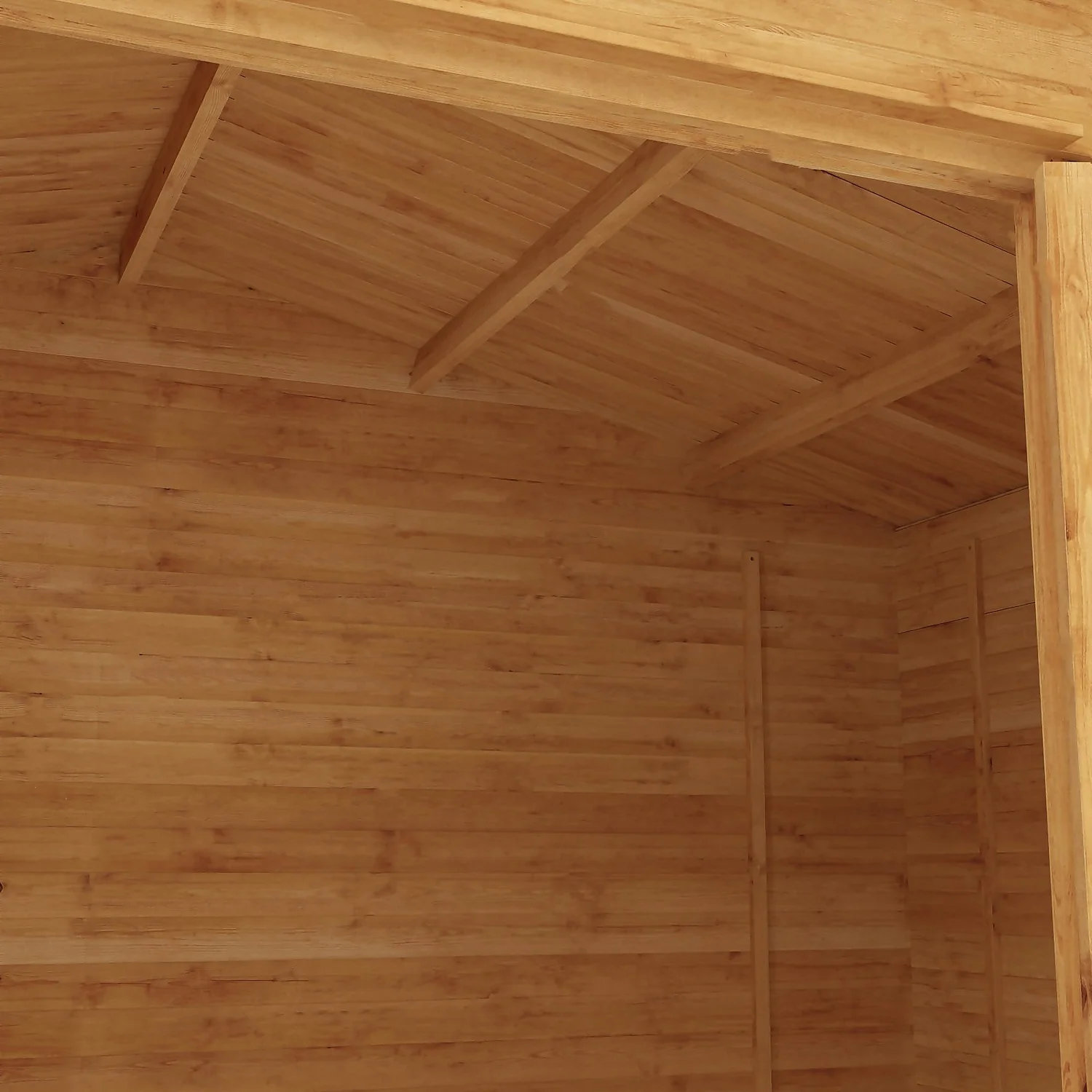 Mercia 5m X 3m Retreat Log Cabin 44mm 6 Mercia 5m X 3m Retreat Log Cabin 44mm - Image 4