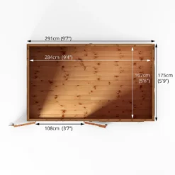 Mercia 10ft X 6ft Premium Shiplap Pent Shed - Including Installation -Gardening Series Store 13555852 3545011477989108