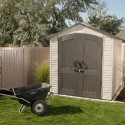 Lifetime Plastic Outdoor Storage Shed - 7x7ft -Gardening Series Store 13660826 4494949045632983