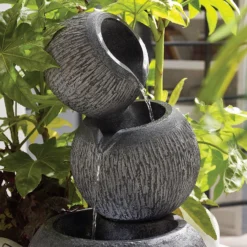 Stylish Fountain Illusion Falls Water Feature With LEDs -Gardening Series Store 13846045 2004962027646098