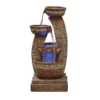 Stylish Fountain Azure Columns Water Feature With LEDs -Gardening Series Store 13846050 1994962027613467