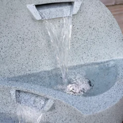 Stylish Fountain Kyoto Falls Garden Water Feature With LEDs -Gardening Series Store 13947170 1715005844996334