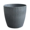 Grey Weave Planter - 35cm -Gardening Series Store 13951355 1734987105649229