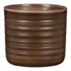 Scheurich Ripple Brown Indoor Pot - 20cm -Gardening Series Store 13953255 9854987119982236