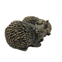 Bronze Look Hedgehog Family Garden Ornament -Gardening Series Store 13965951 4705014596906324
