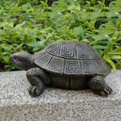 Bronze Look Tortoise Garden Ornament -Gardening Series Store 13965953 2005014597280979