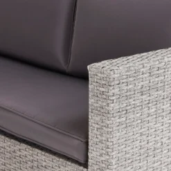 Alexandria Rattan Effect Garden Corner Sofa Set - Ash Grey 15 Alexandria Rattan Effect Garden Corner Sofa Set - Ash Grey -Gardening Series Store 13971225 1225022704599182