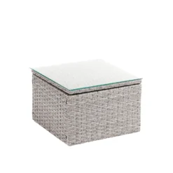 Alexandria Rattan Effect Garden Corner Sofa Set - Ash Grey 13 Alexandria Rattan Effect Garden Corner Sofa Set - Ash Grey -Gardening Series Store 13971225 7715022704506515