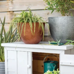 Suva Hammered Pot Copper - 31cm -Gardening Series Store 13973652 1145011805950221