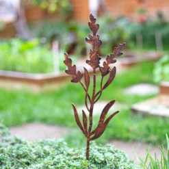 Floral Bronze Ground Stakes - 45cm (Assorted Designs) -Gardening Series Store 13981009 1025005324644489