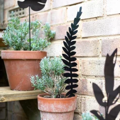 Jungle Black Ground Stakes - 45cm (Assorted Designs) 18 Jungle Black Ground Stakes - 45cm (Assorted Designs) -Gardening Series Store 13981010 1975005324413036