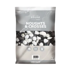 Stylish Stone Noughts & Crosses Decorative Pebbles Midi Bag 9 Stylish Stone Noughts & Crosses Decorative Pebbles Midi Bag -Gardening Series Store 13996137 1375013106844448