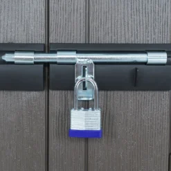 Lifetime 7x7ft Outdoor Storage Shed - Beige -Gardening Series Store 13997407 5164999835067726